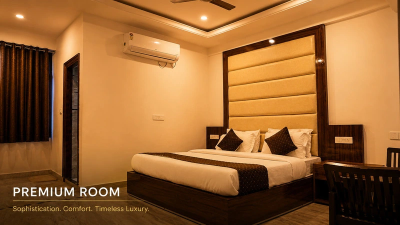 Premium Room at Hotel The Black Gold — travel agent hotel bookings in Chandigarh, Nayagaon